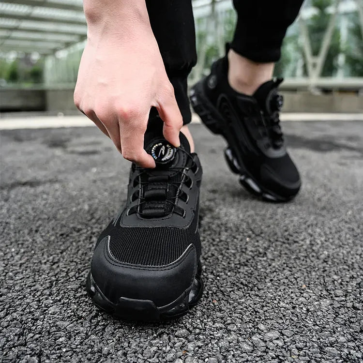 Steel Toe Safety Shoes Outdoor Non-slip Sole Sports Work Shoes