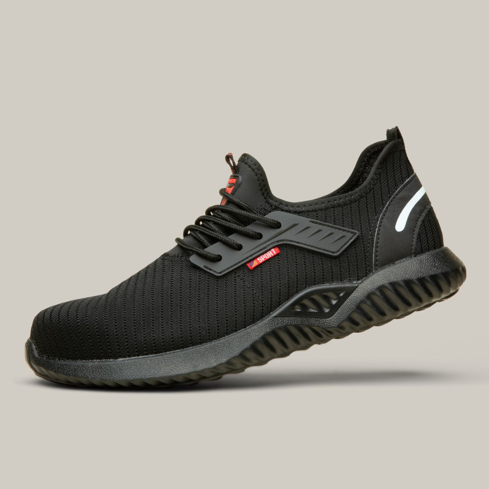 Men’s Lightweight Safety Shoes – Durable Work Footwear with Protective Toe