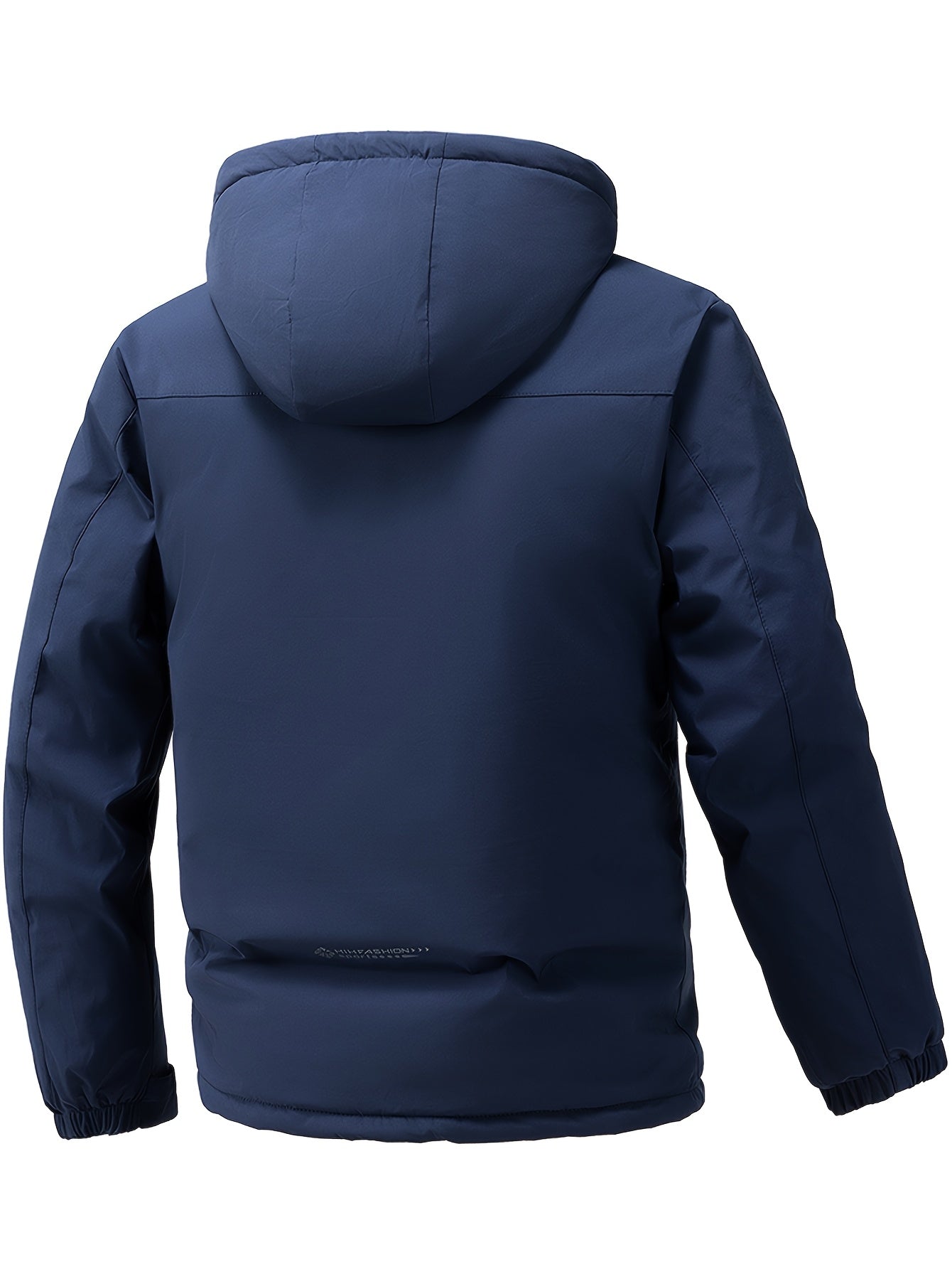Men’s Puffer Winter Jacket – Thick Warm Hooded Coat for Everyday Wear