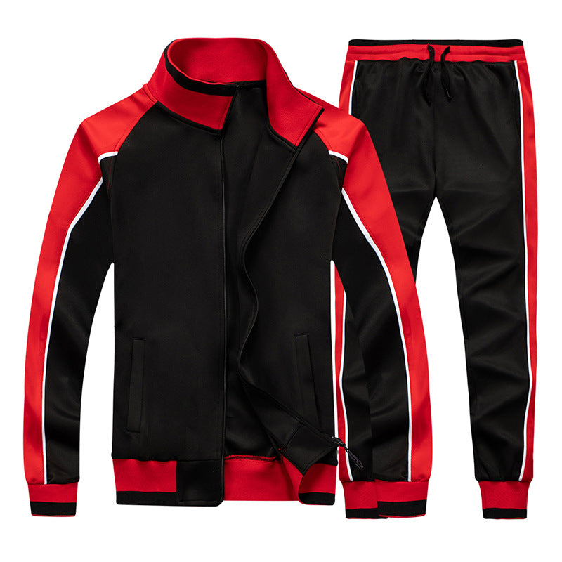 Men’s 2-Piece Tracksuit – Autumn Long Sleeve Sweatshirt & Jogger Set | Casual Sport Outfit