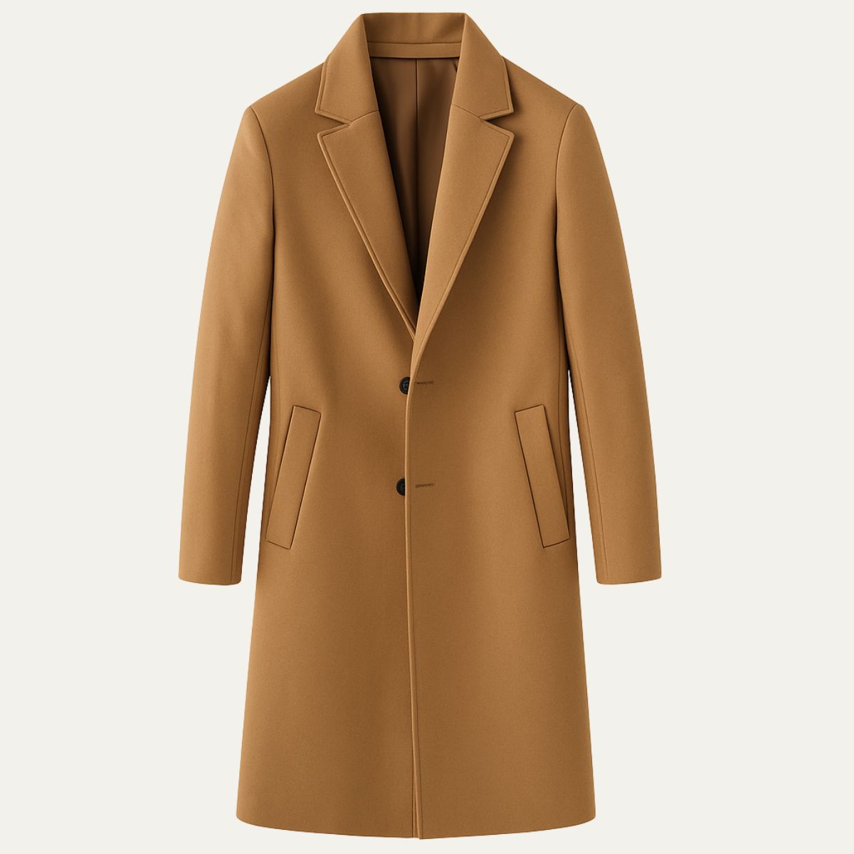 The Langley Mid Trench Length Coat for Men