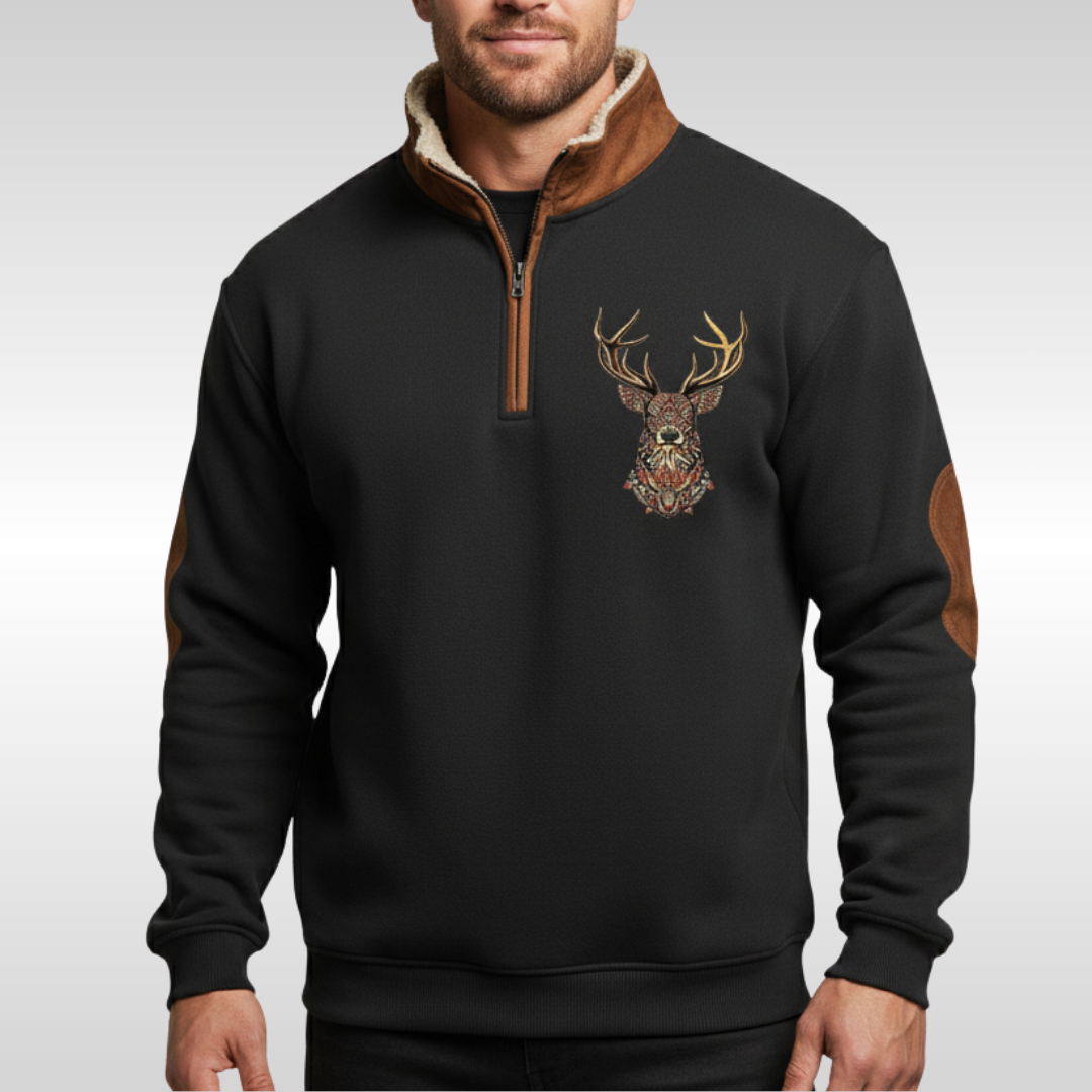 Jasper Sherpa Fleece Pullover Sweater | Men’s Casual Top