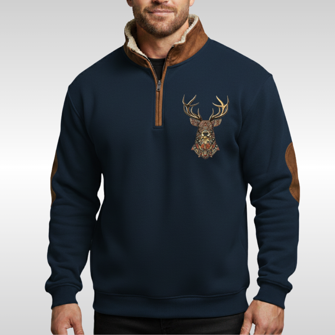 Jasper Sherpa Fleece Pullover Sweater | Men’s Casual Top