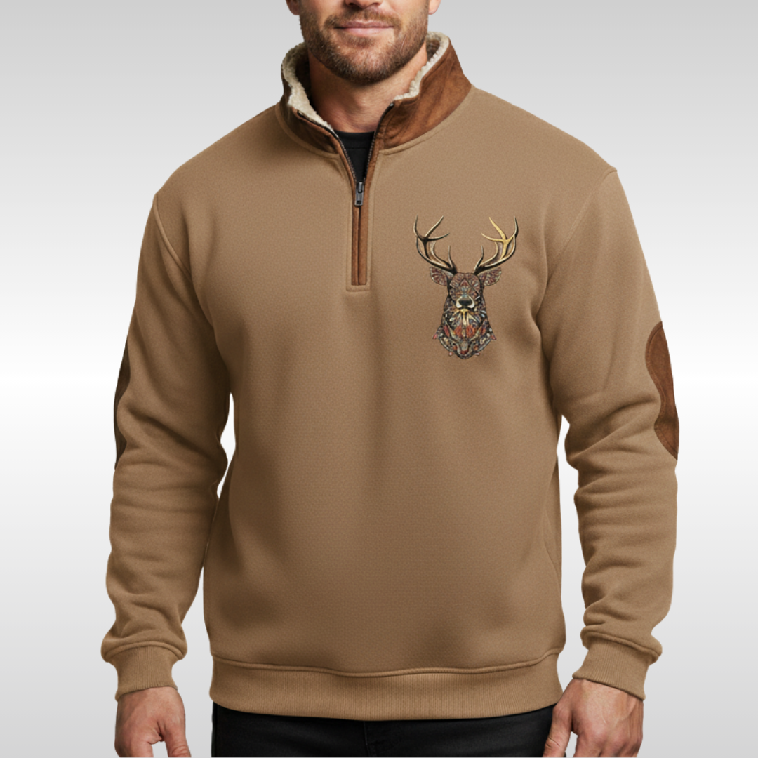 Jasper Sherpa Fleece Pullover Sweater | Men’s Casual Top