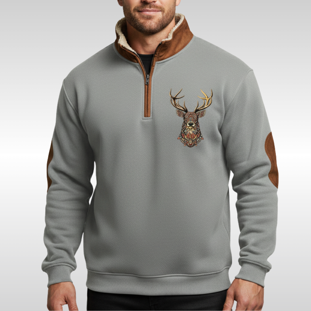 Jasper Sherpa Fleece Pullover Sweater | Men’s Casual Top