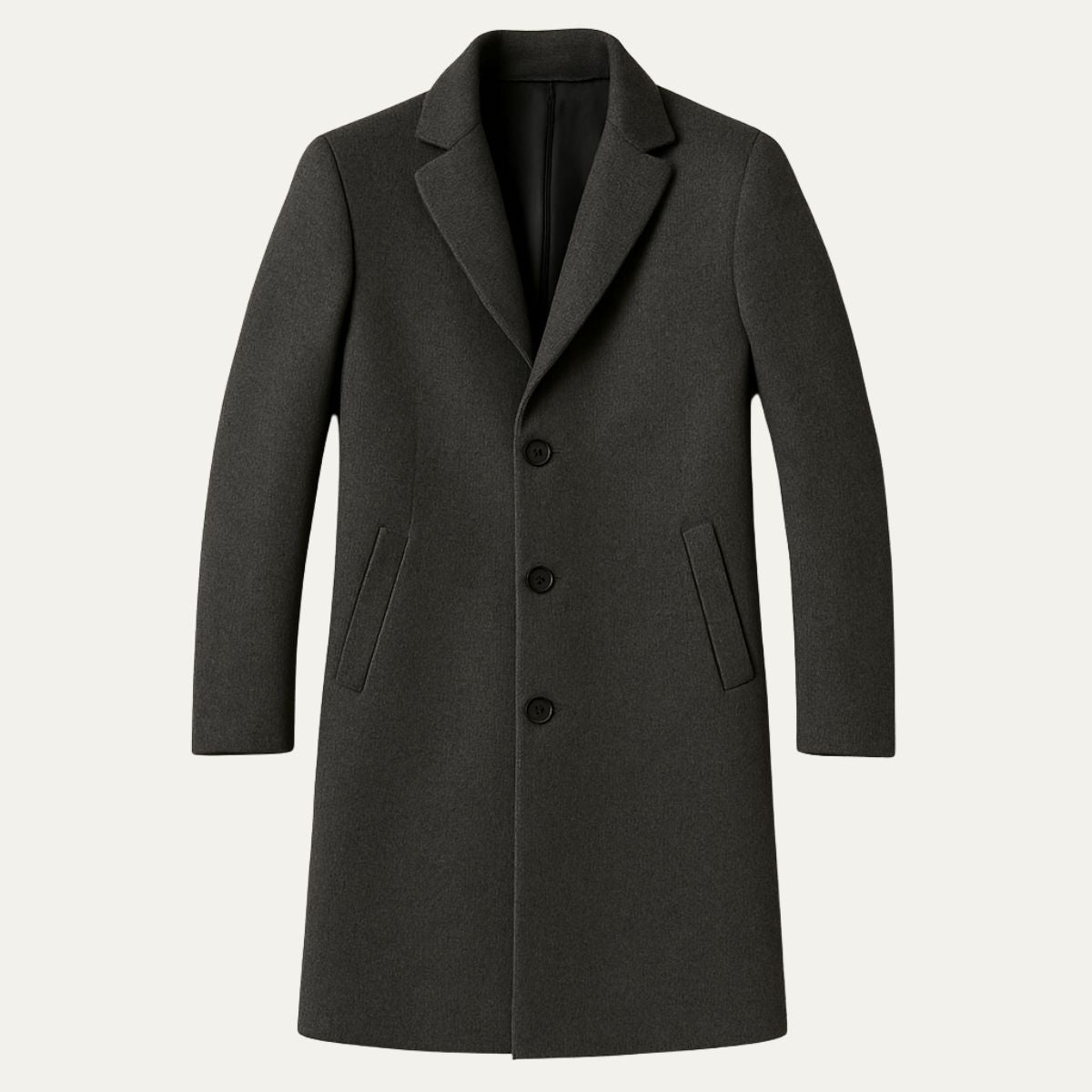 The Langley Mid Trench Length Coat for Men