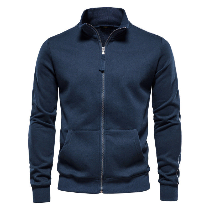 Men’s Casual Zip Pullover with Pockets – Rayner