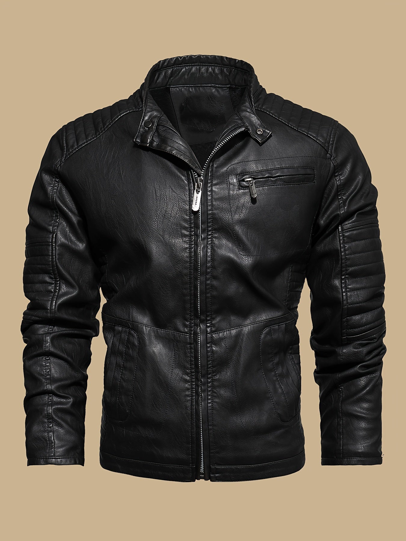 Men’s Vintage Leather Jacket – Classic Look, Modern Comfort