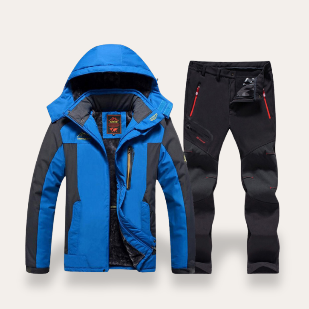 Vestea – Men’s Outdoor Winter Jacket & Thermal Pants Set