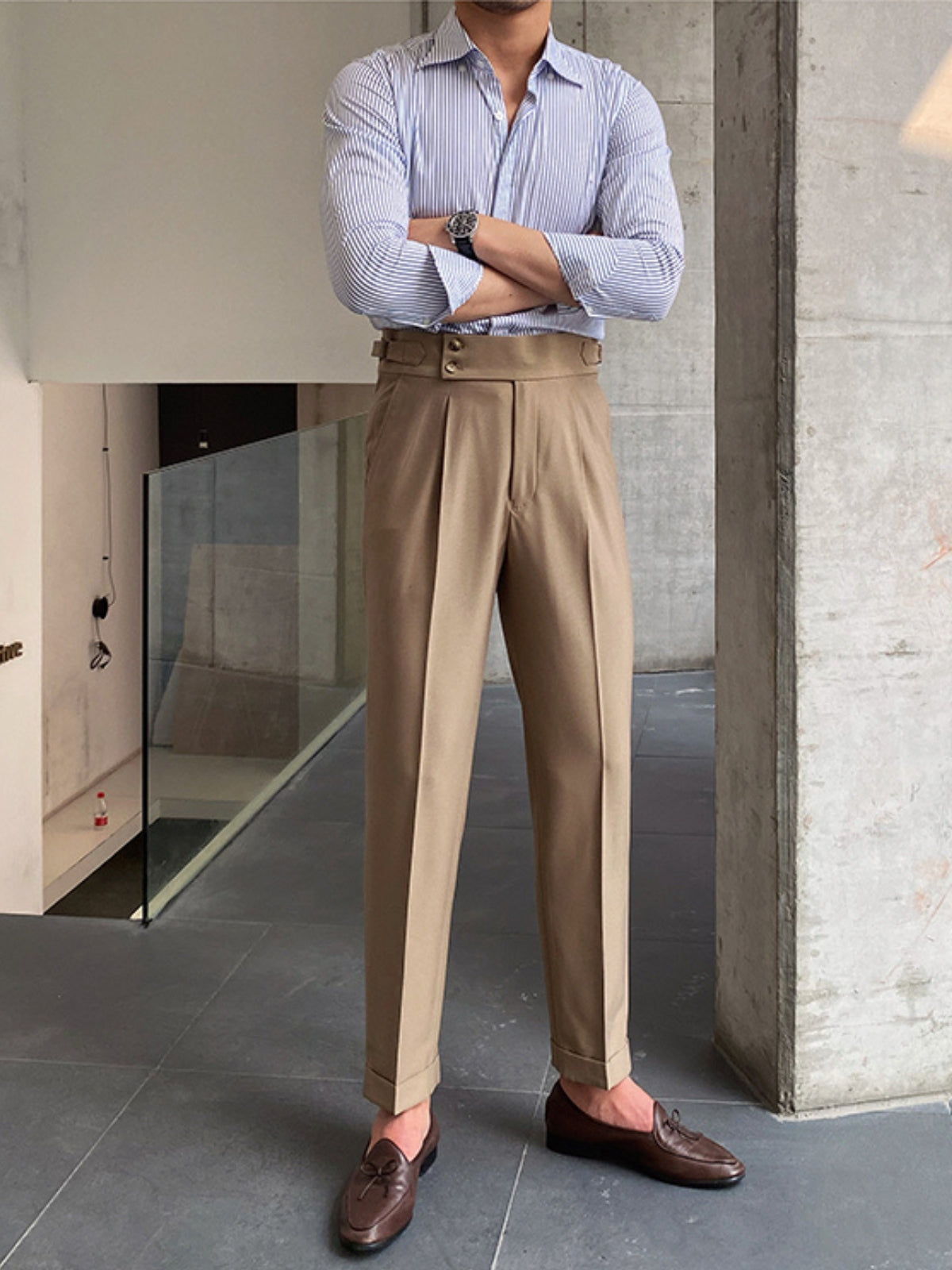 Old Money Men Gurkha Pants Timeless Tailoring & Refined Comfort