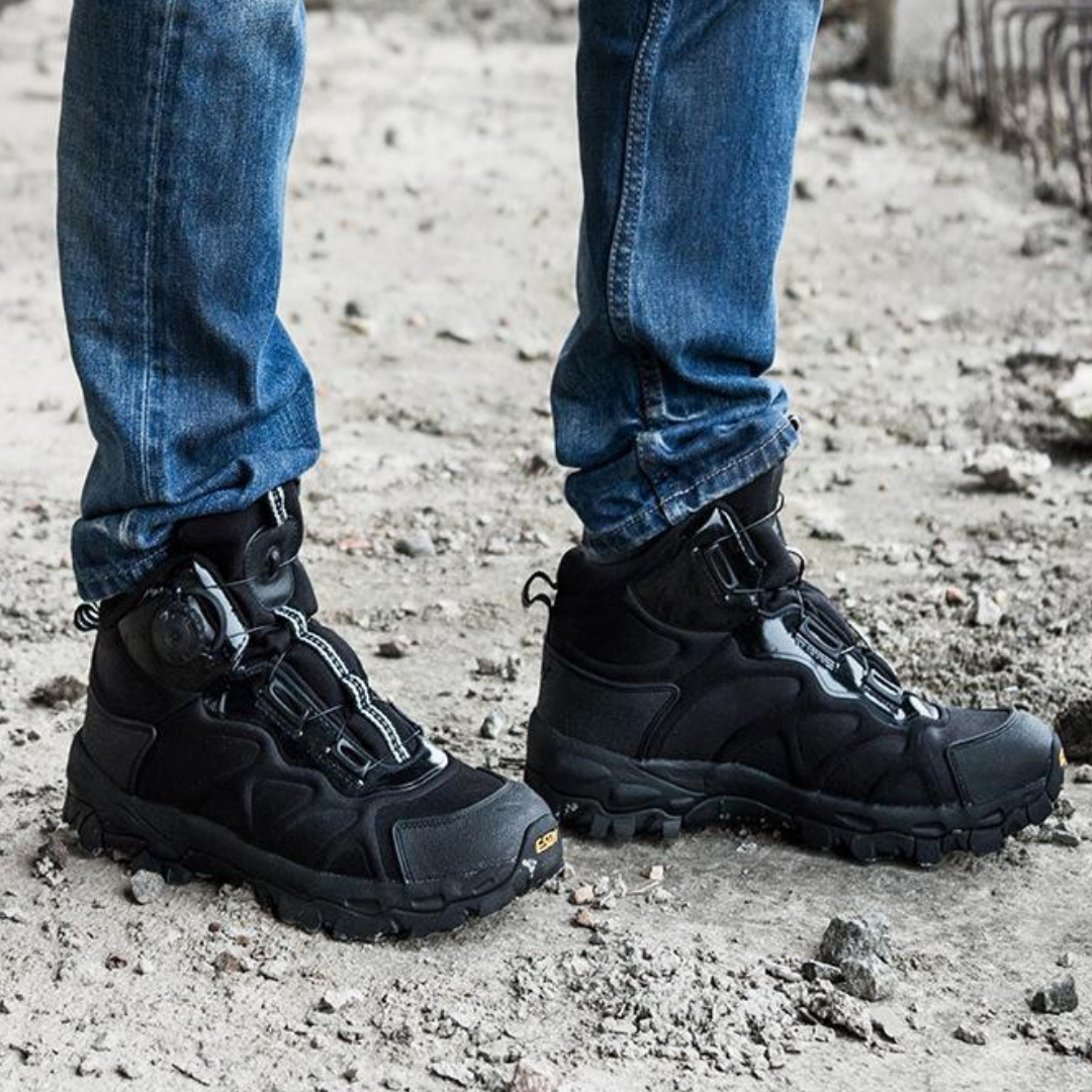 Ortho Hike Orthopedic Hiking Shoes – Outdoor Walking Shoes with Innovative Twist Closure