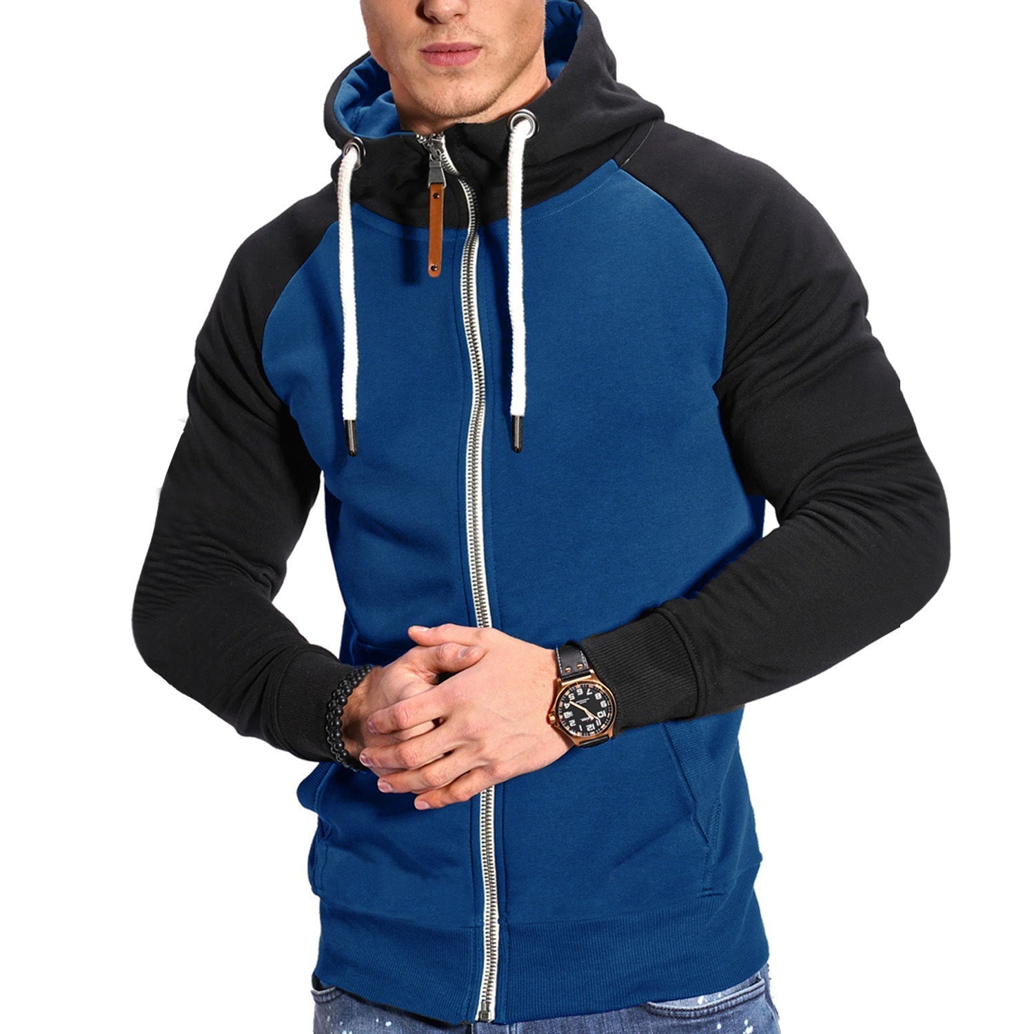 Marvin Men’s Hooded Jacket – Modern Casual Design
