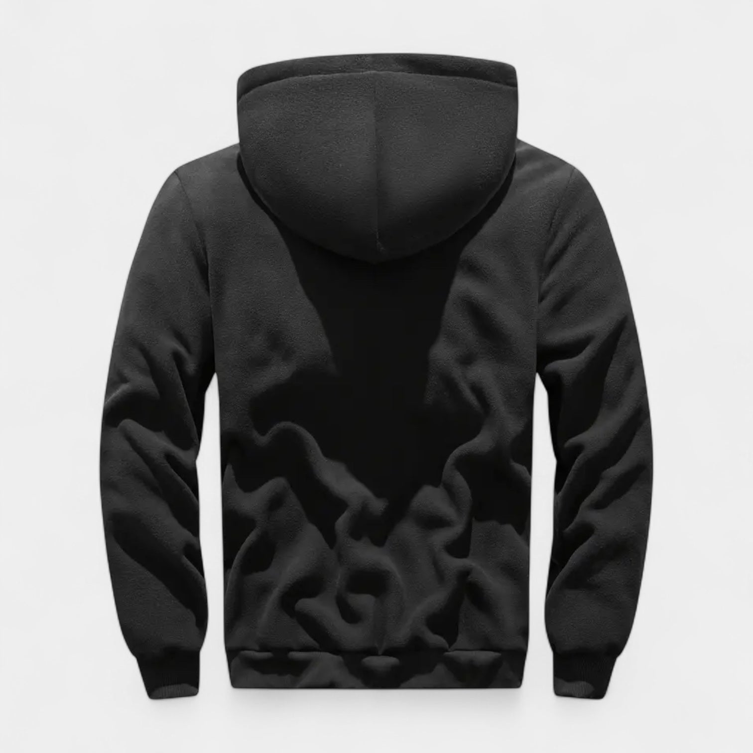 Dasfirin | Sherpa Fleece Zip Hoodie for Men