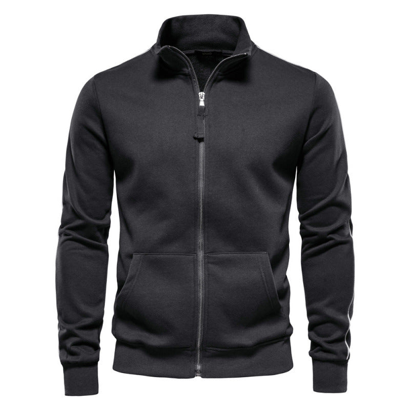 Men’s Casual Zip Pullover with Pockets – Rayner