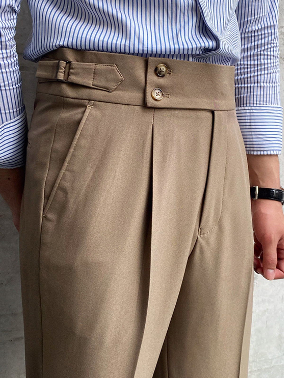 Old Money Men Gurkha Pants Timeless Tailoring & Refined Comfort