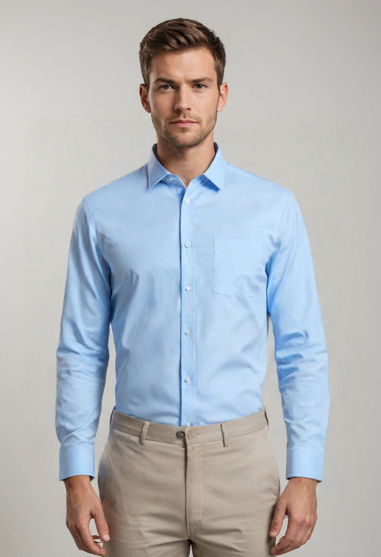 Anti-Wrinkle Business Shirt – Wrinkle-Free, No-Iron, Comfortable Fit for Professionals