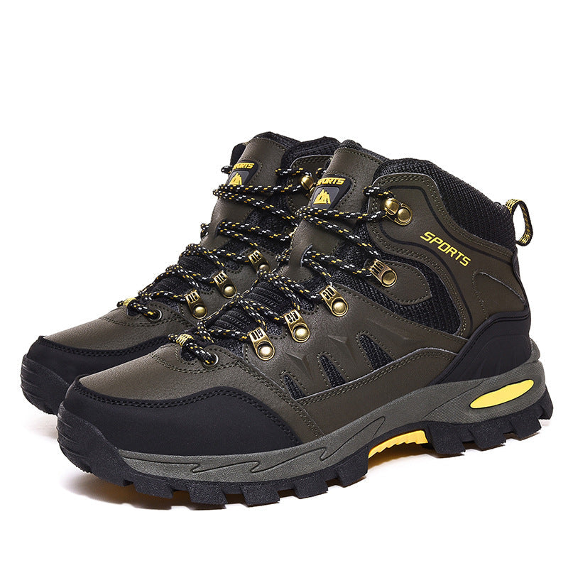 Men’s Mid Height Waterproof Work Boots – Durable Safety Footwear