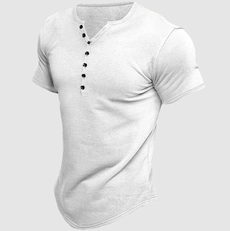 Boss Henley Short Sleeve Shirt Elegant