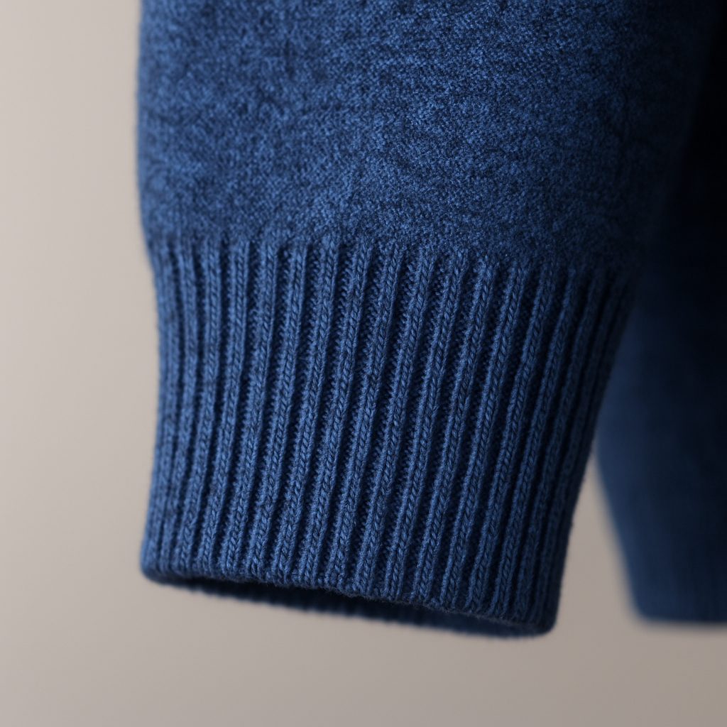 Men’s Merino Wool Button Sweater | Shawl Collar