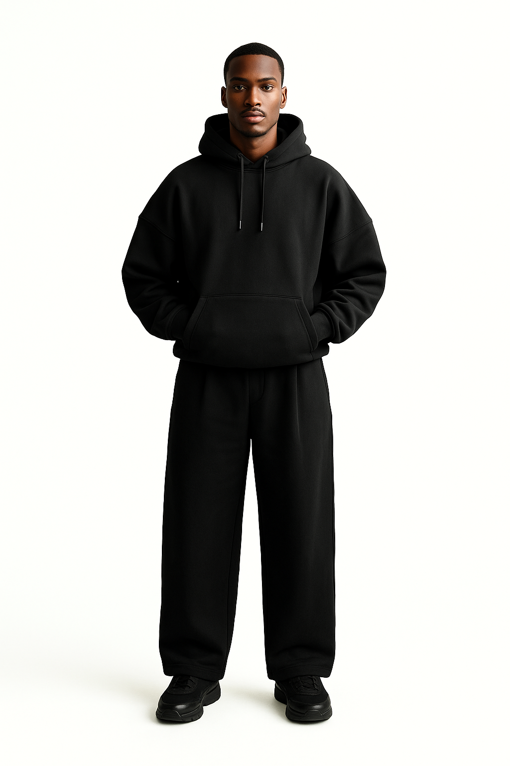 Two Piece Tracksuit Long Pants Basic