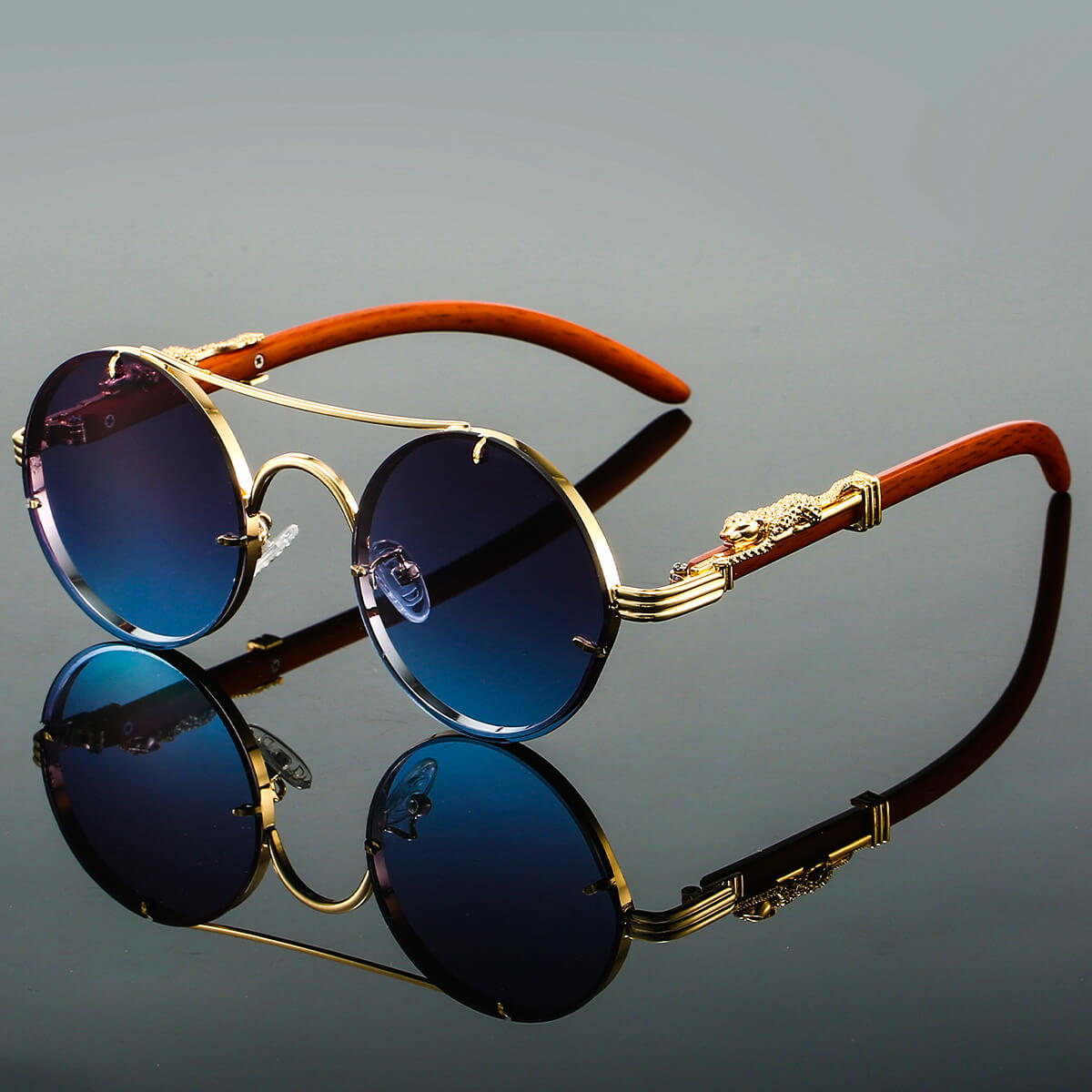 Panthera Onca Retro Shades Glasses