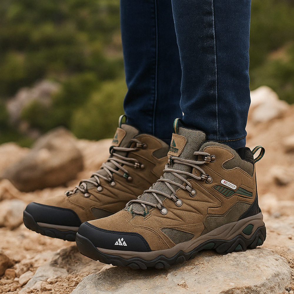 Men’s Hiking Boots – Durable Waterproof Outdoor Trekking Ankle Boots