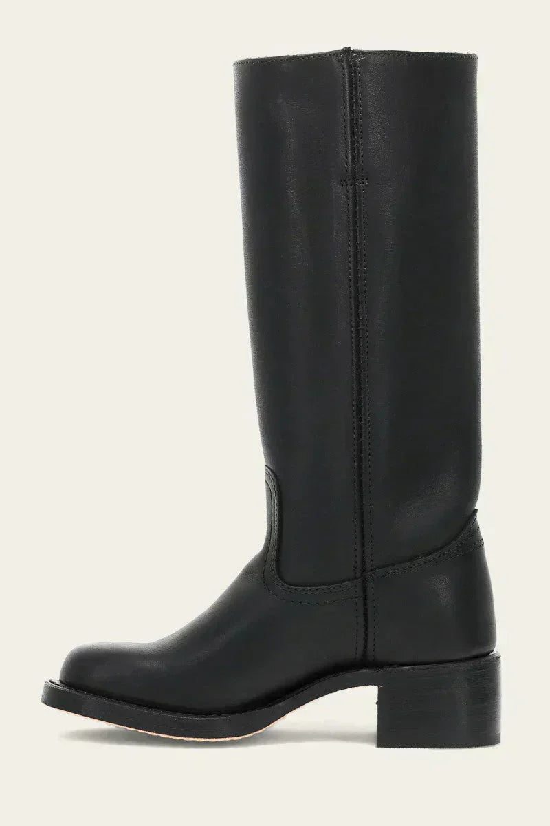 Women Knee-High Boots with Slim Fit and Structured Sole