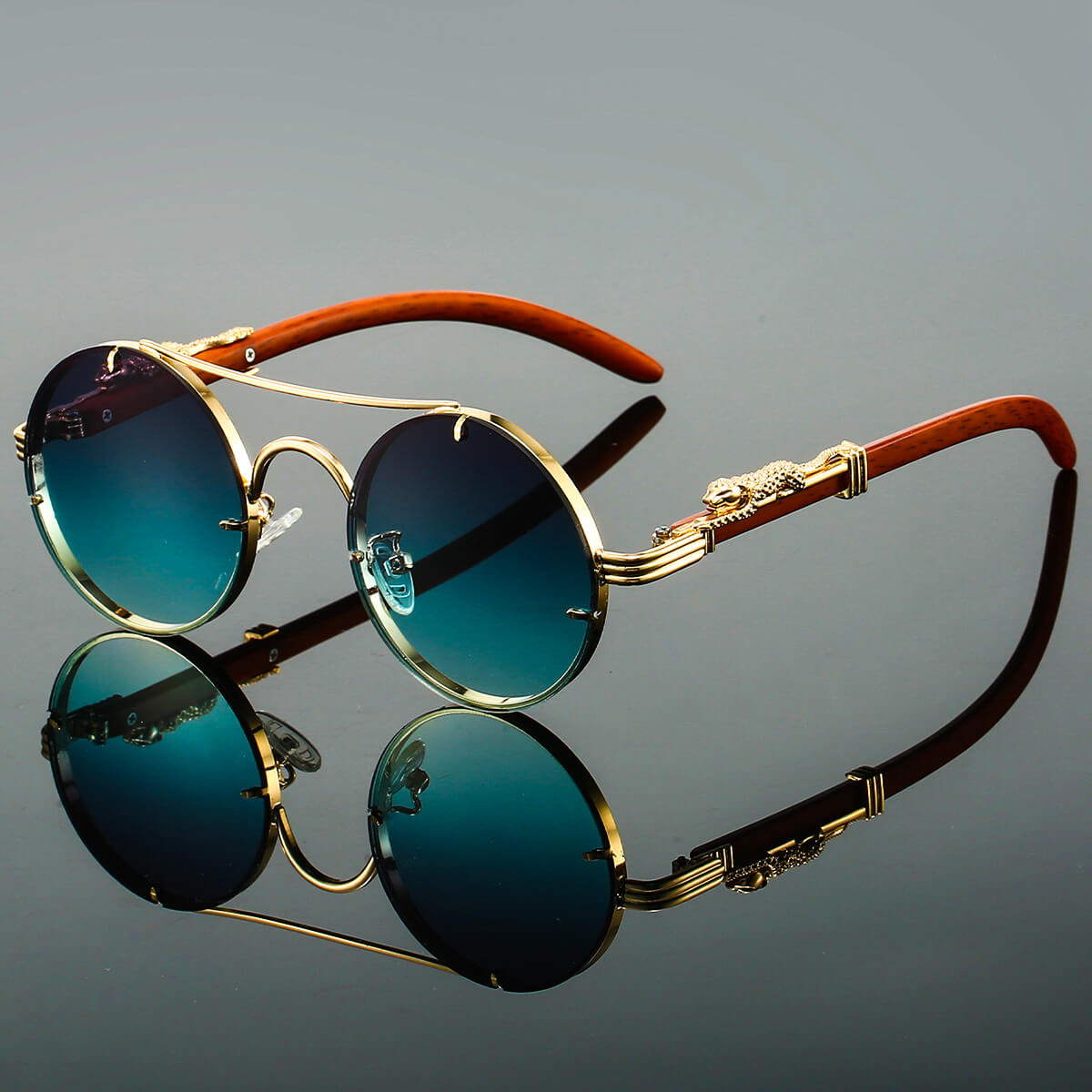 Panthera Onca Retro Shades Glasses