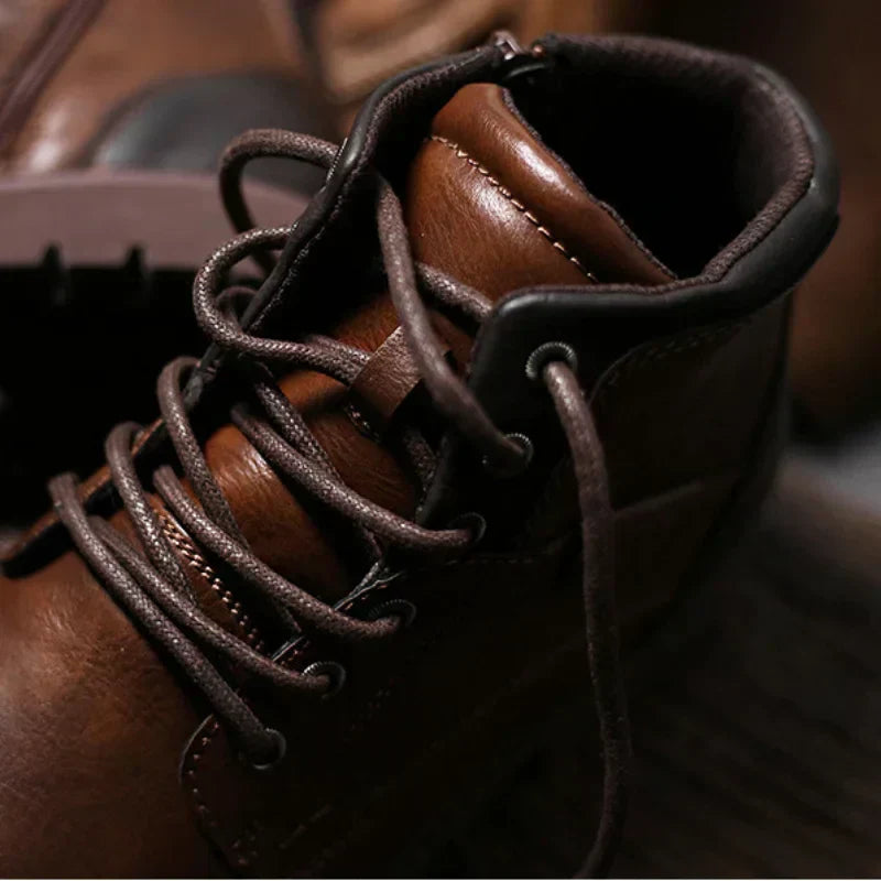 David 1905 | Leather Men Ankle Work Boots