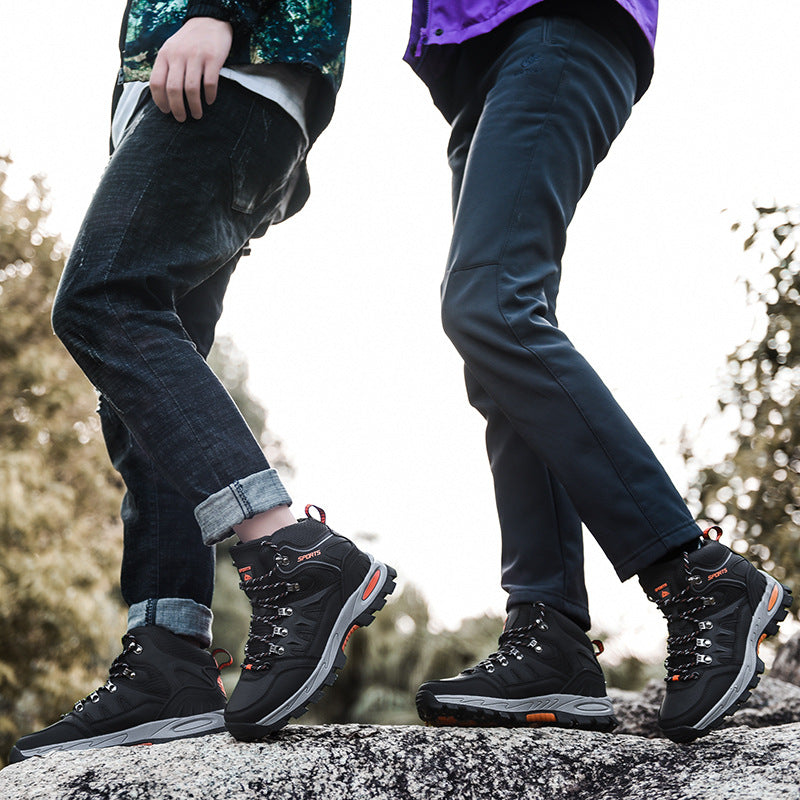 Men’s Mid Height Waterproof Work Boots – Durable Safety Footwear