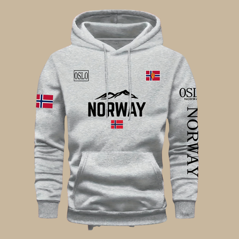 Norway Oslo Hoodie with Drawstring – Cotton Blend Design