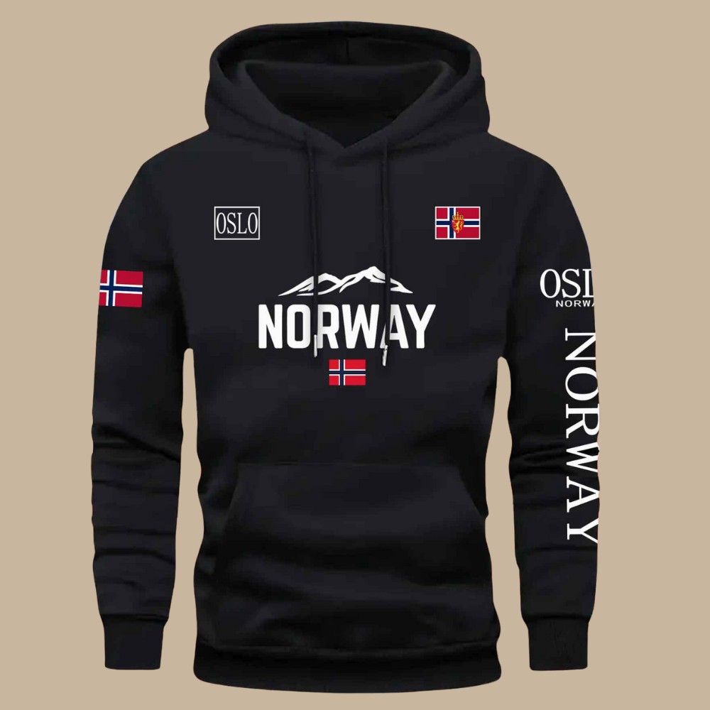 Norway Oslo Hoodie with Drawstring – Cotton Blend Design