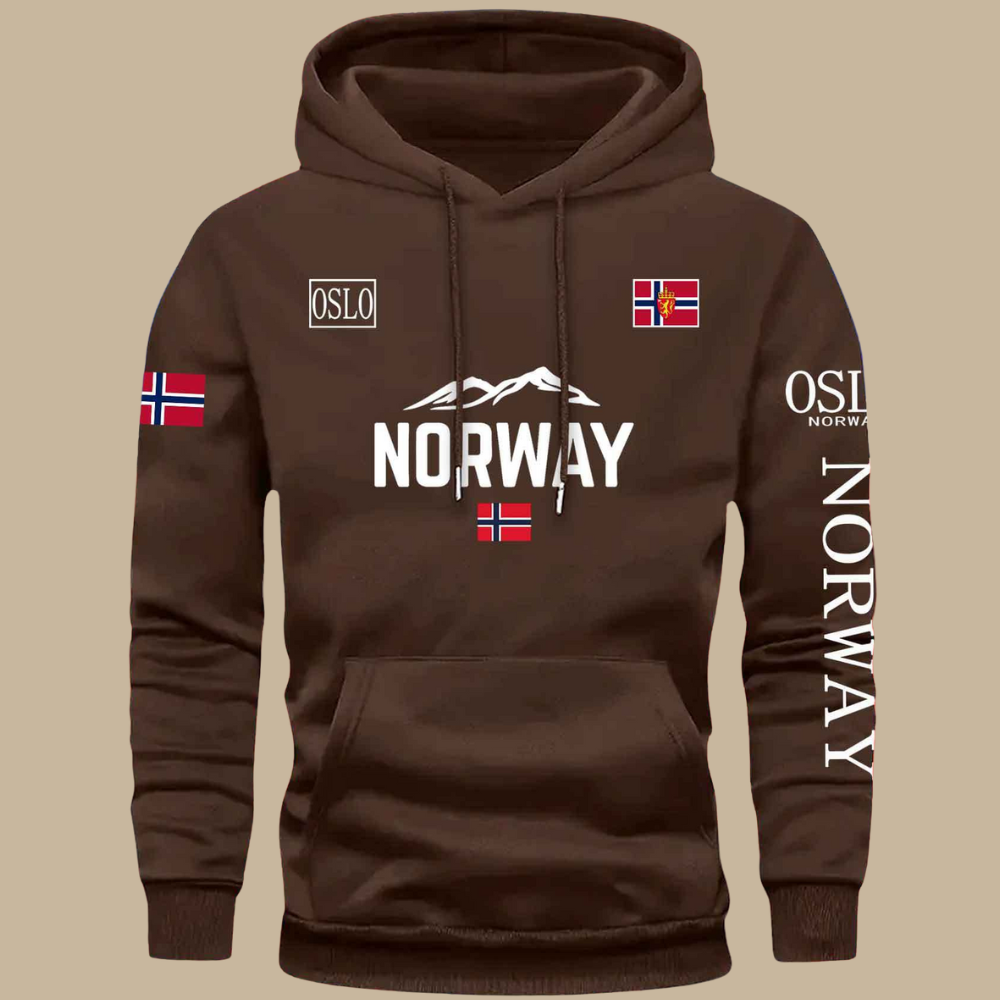 Norway Oslo Hoodie with Drawstring – Cotton Blend Design