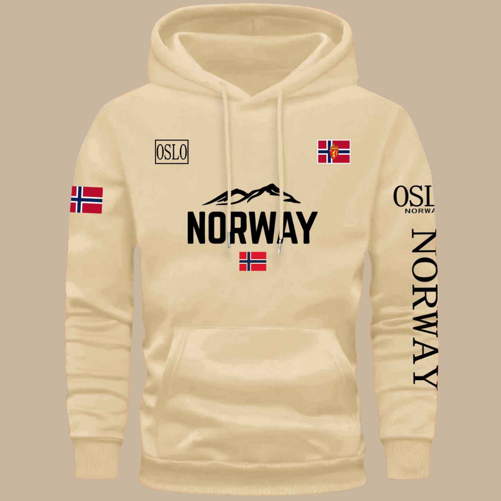 Norway Oslo Hoodie with Drawstring – Cotton Blend Design