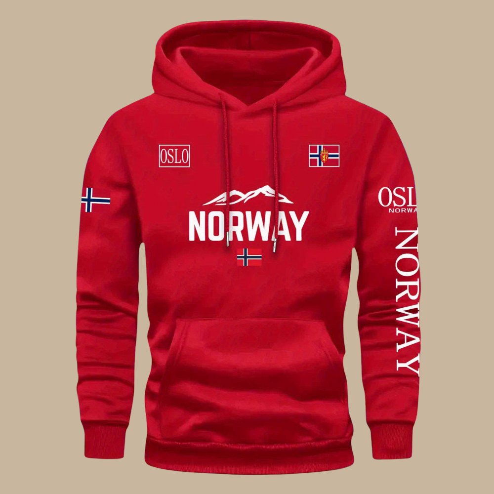 Norway Oslo Hoodie with Drawstring – Cotton Blend Design