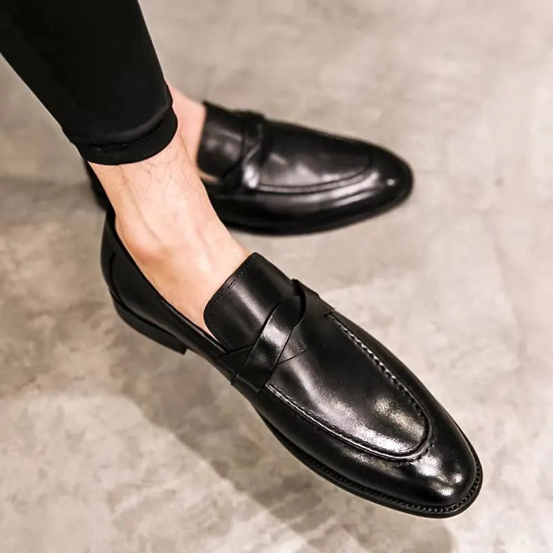 Dasfirin | Casual Leather Loafers – Dress Shoes