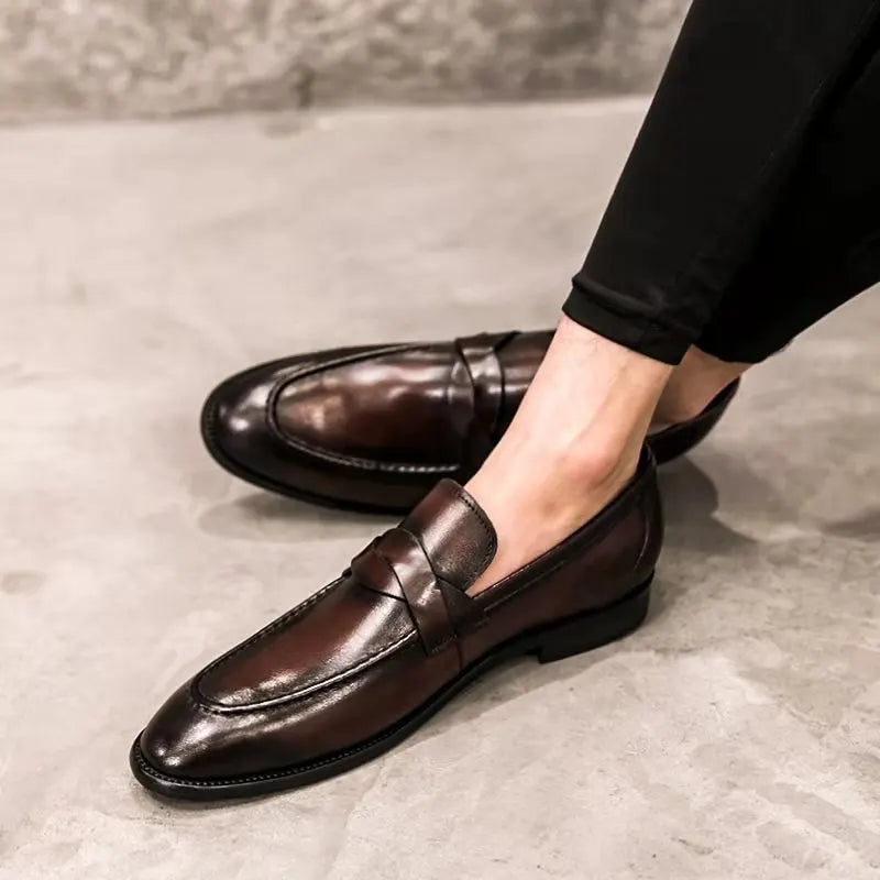 Dasfirin | Casual Leather Loafers – Dress Shoes