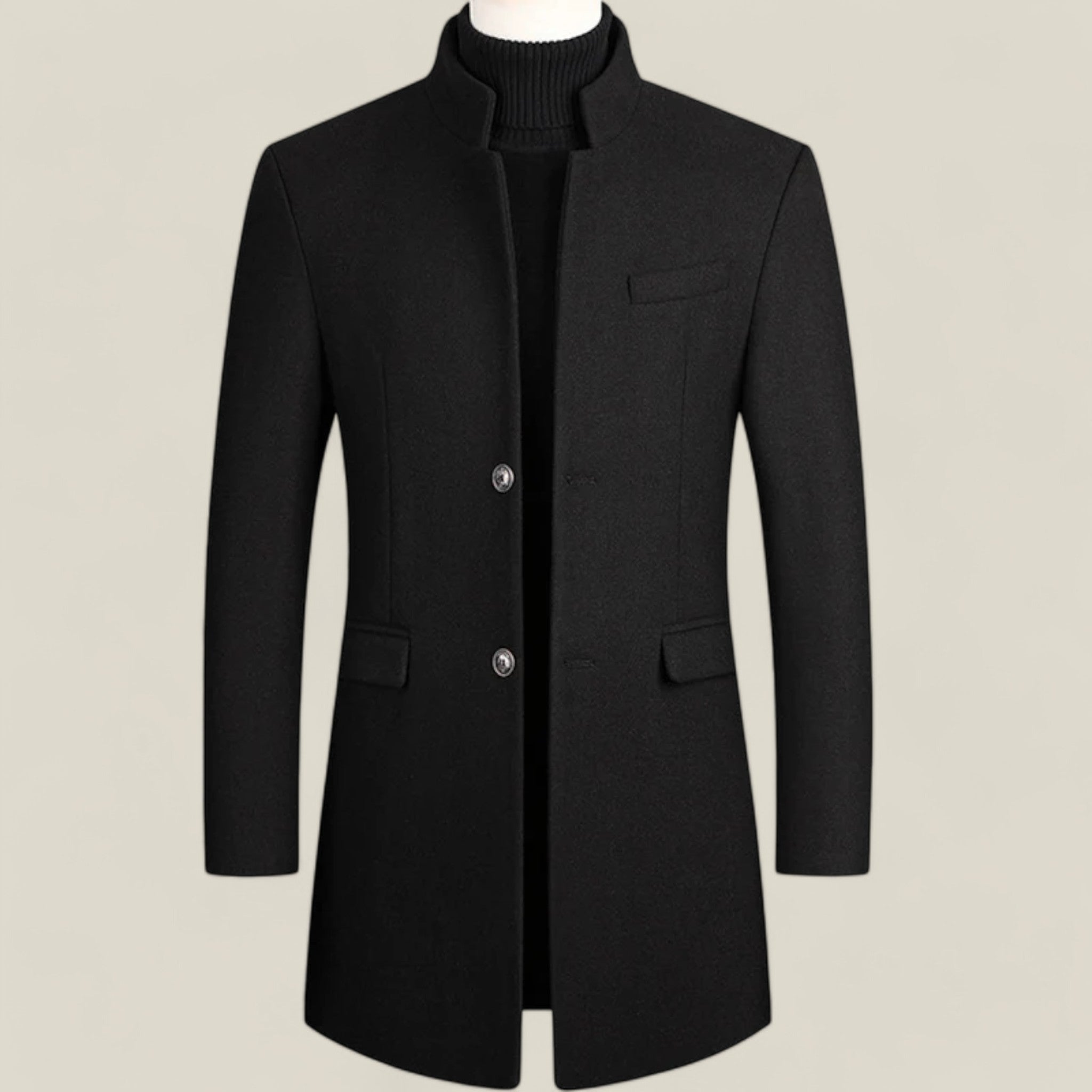 Cray | Long Stylish Coat – Classic Overcoat for Formal and Casual Elegance