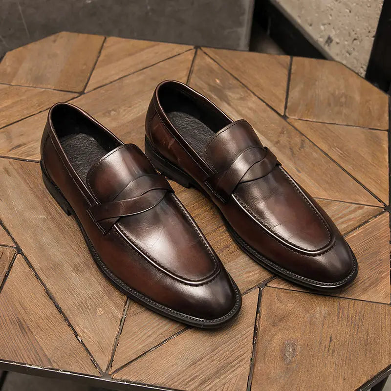 Dasfirin | Casual Leather Loafers – Dress Shoes