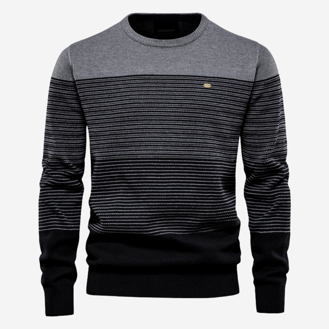 Tom Adams Striped Pullover – Men’s Casual Knit Sweater