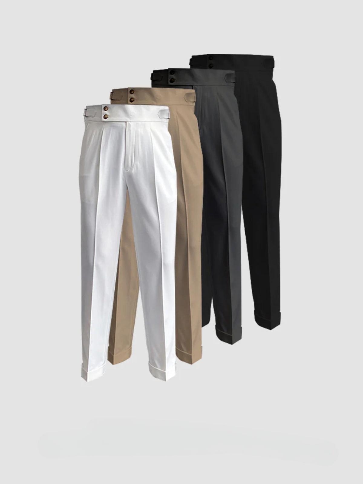 Old Money Men Gurkha Pants Timeless Tailoring & Refined Comfort