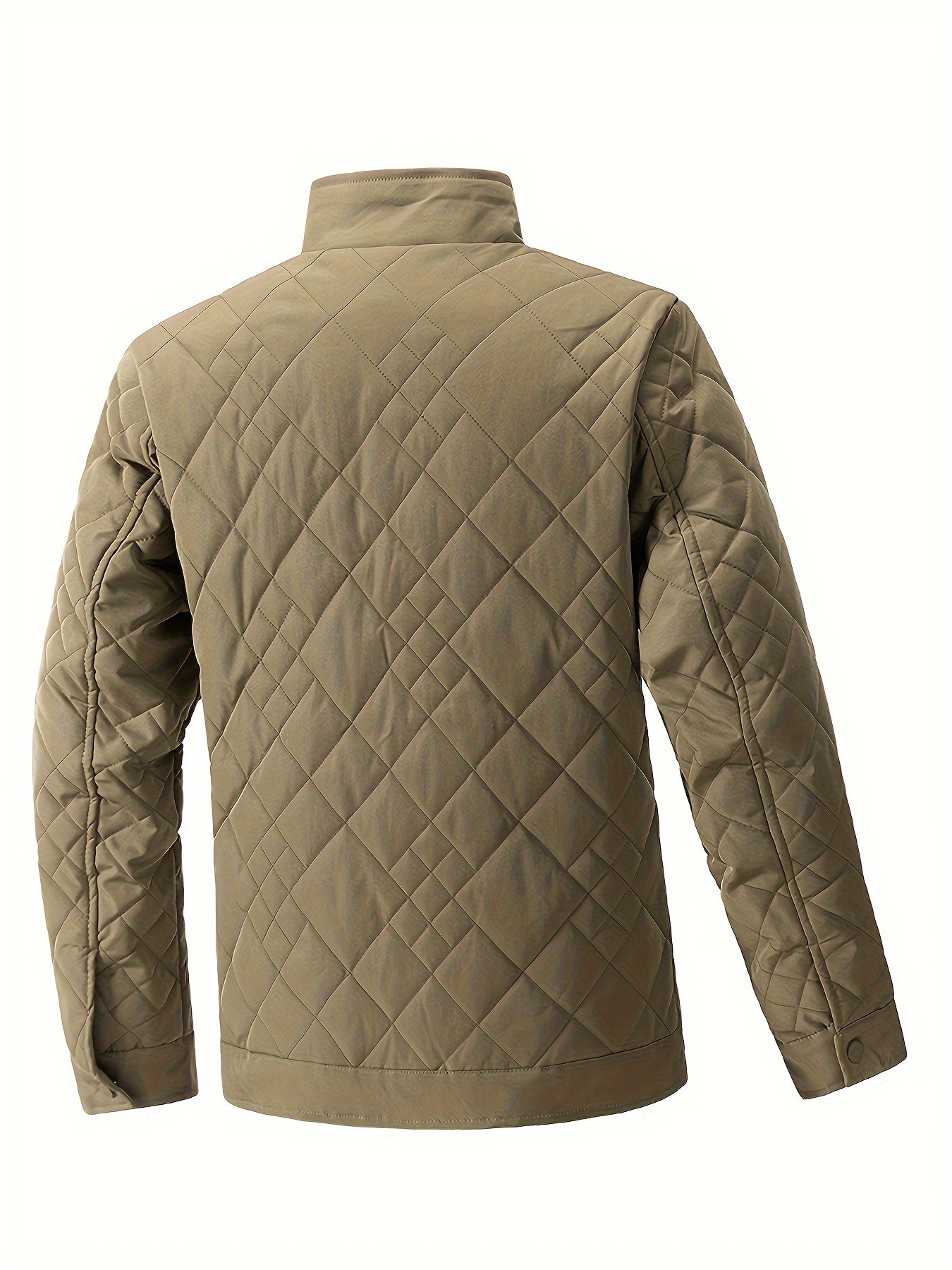Men’s Full-Zip Outdoor Jacket – Heavy-Duty Warmth for Cold Weather Adventures