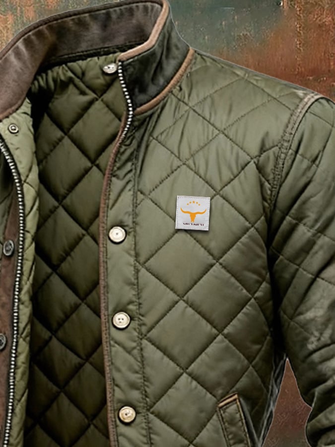 Jeremy | Quilted Men Vintage Jacket Outdoor