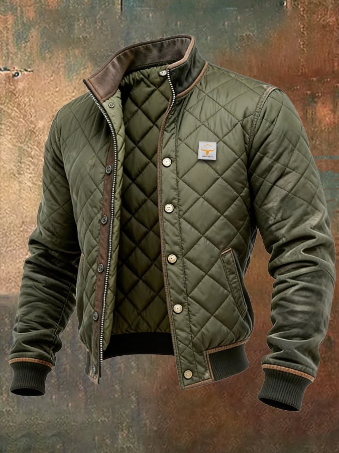 Jeremy | Quilted Men Vintage Jacket Outdoor