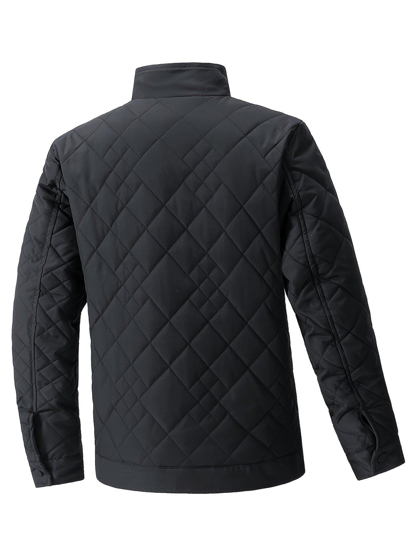 Men’s Full-Zip Outdoor Jacket – Heavy-Duty Warmth for Cold Weather Adventures