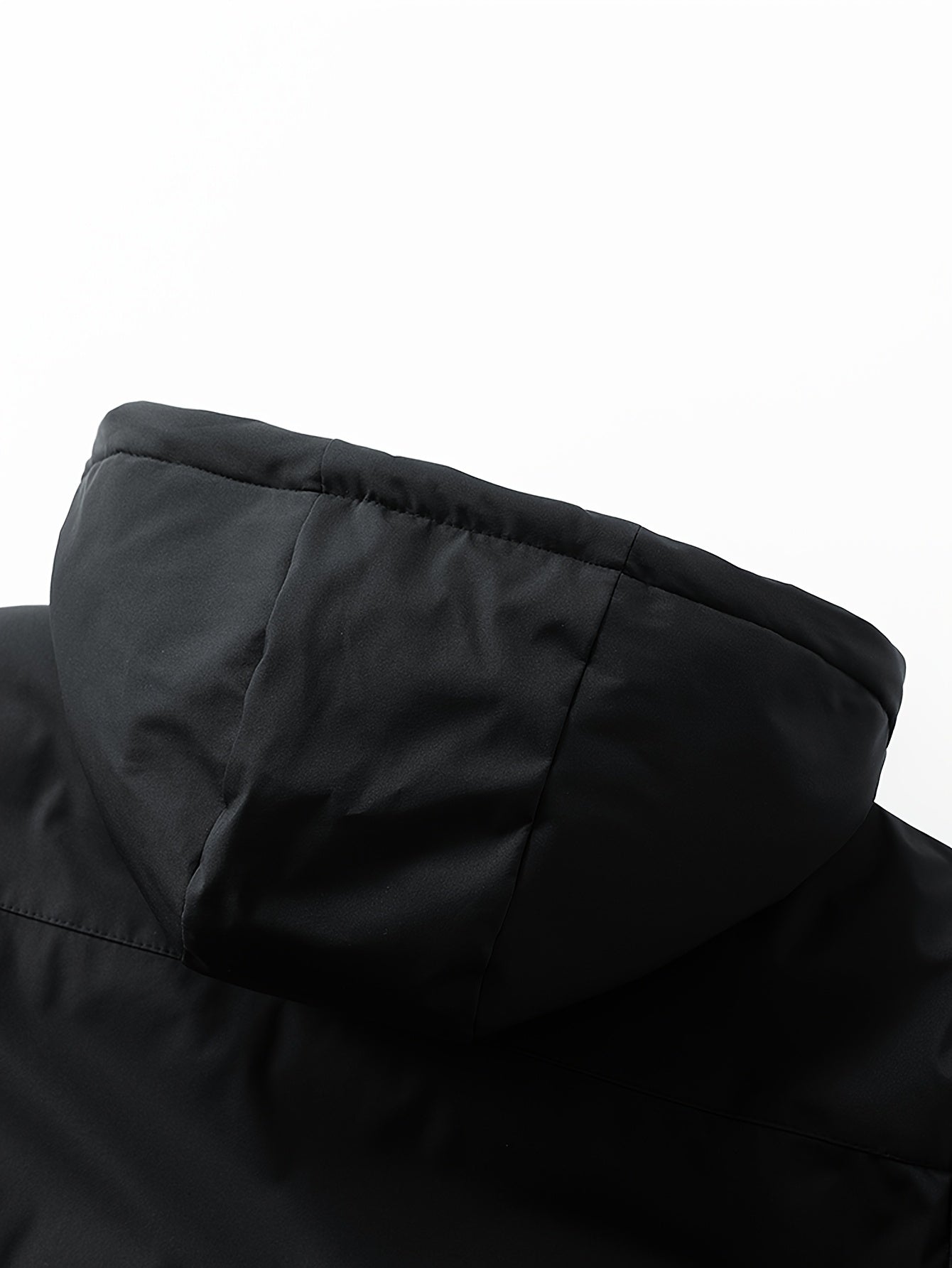 Men’s Puffer Winter Jacket – Thick Warm Hooded Coat for Everyday Wear