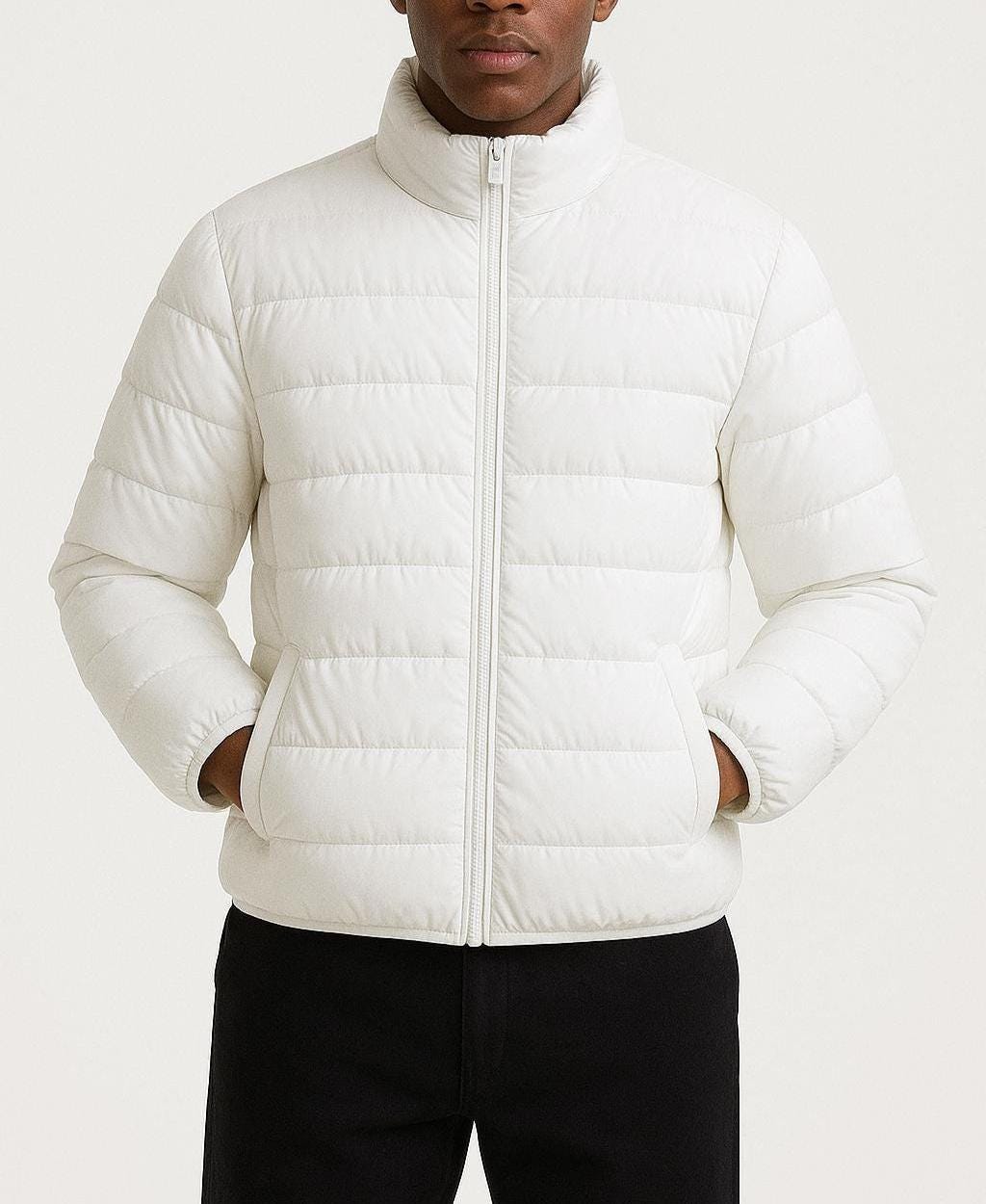 Urban Puffer Jacket for Men – Clean Street-Inspired Design