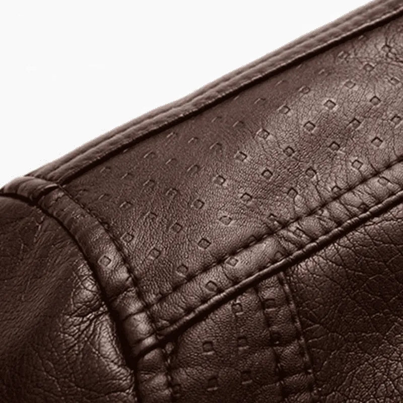 Men’s Leather Jacket – Classic Genuine Leather Outerwear | Timeless Motorcycle Style