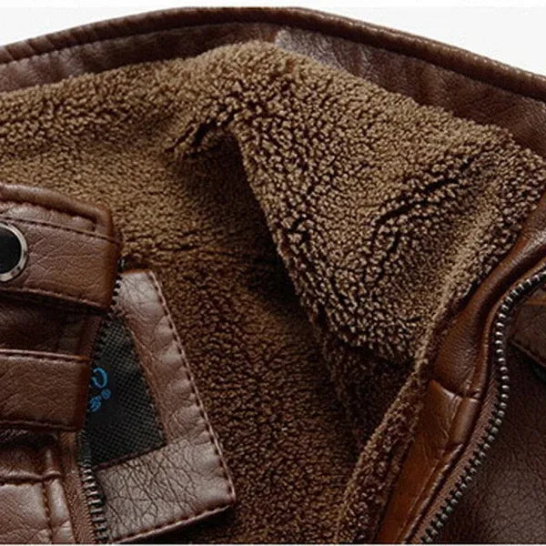 Men’s Leather Jacket – Classic Genuine Leather Outerwear | Timeless Motorcycle Style
