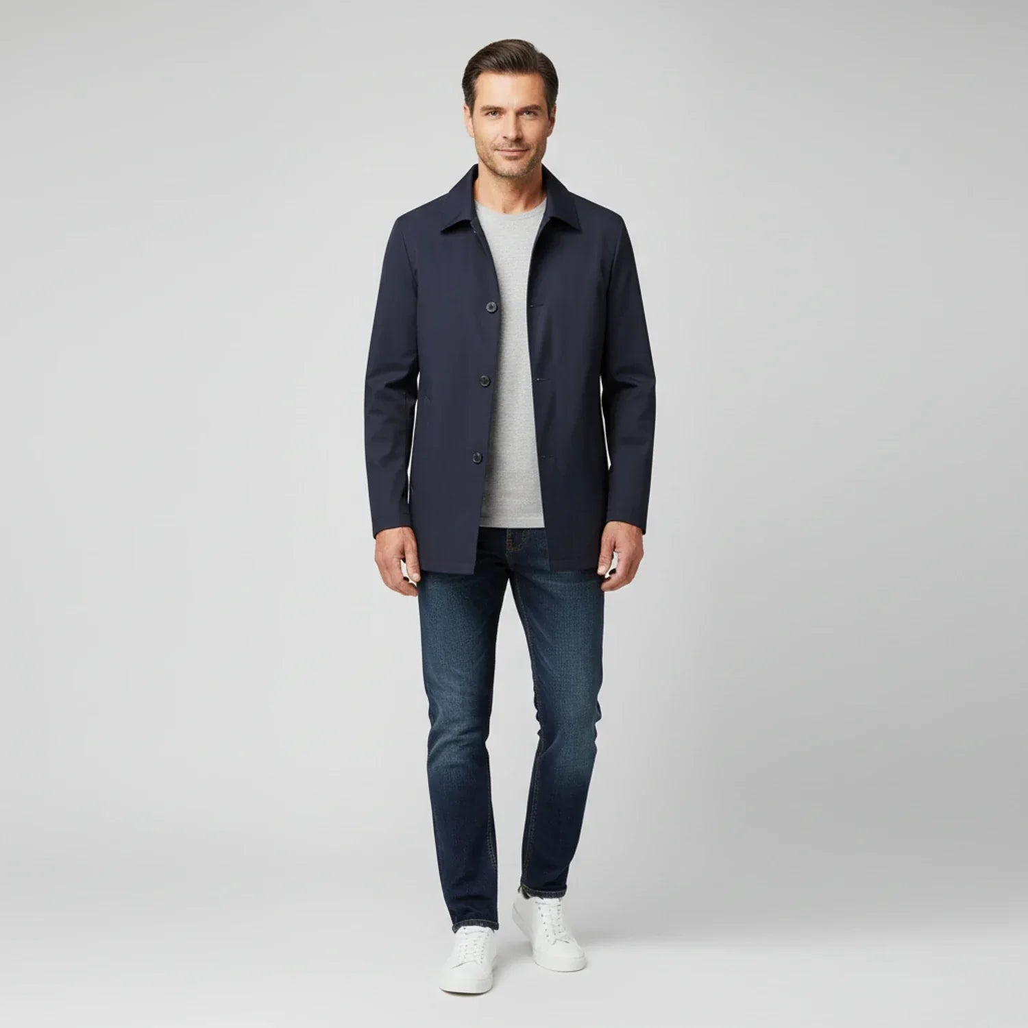 Men's Button-Down Jacket